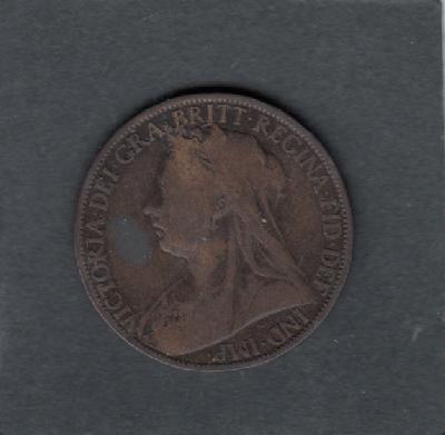 Beschrijving: 1 Penny  VICTORIA 